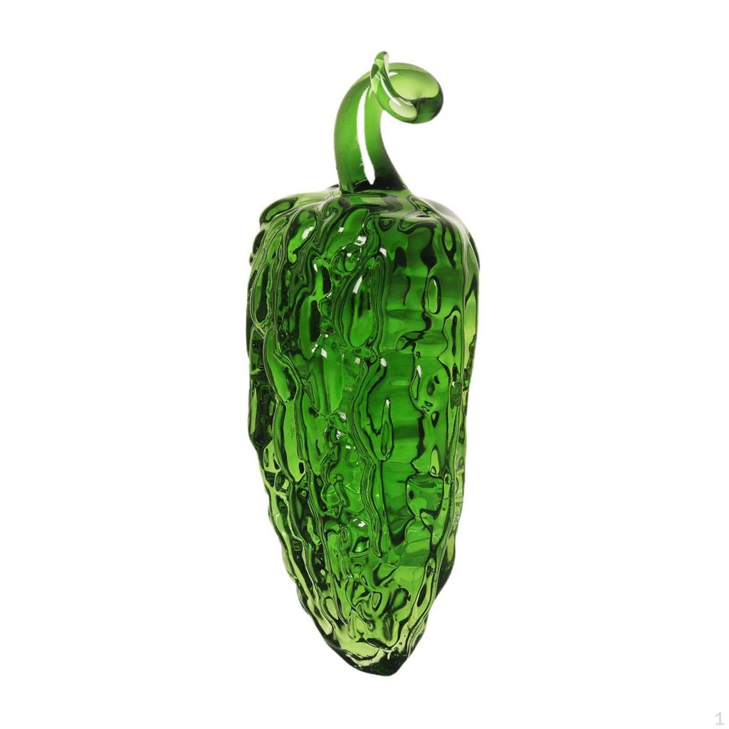 Decorative Fruits Figurines Chirstmas Decor Multicolor Creative Collectible Display Props Crystal