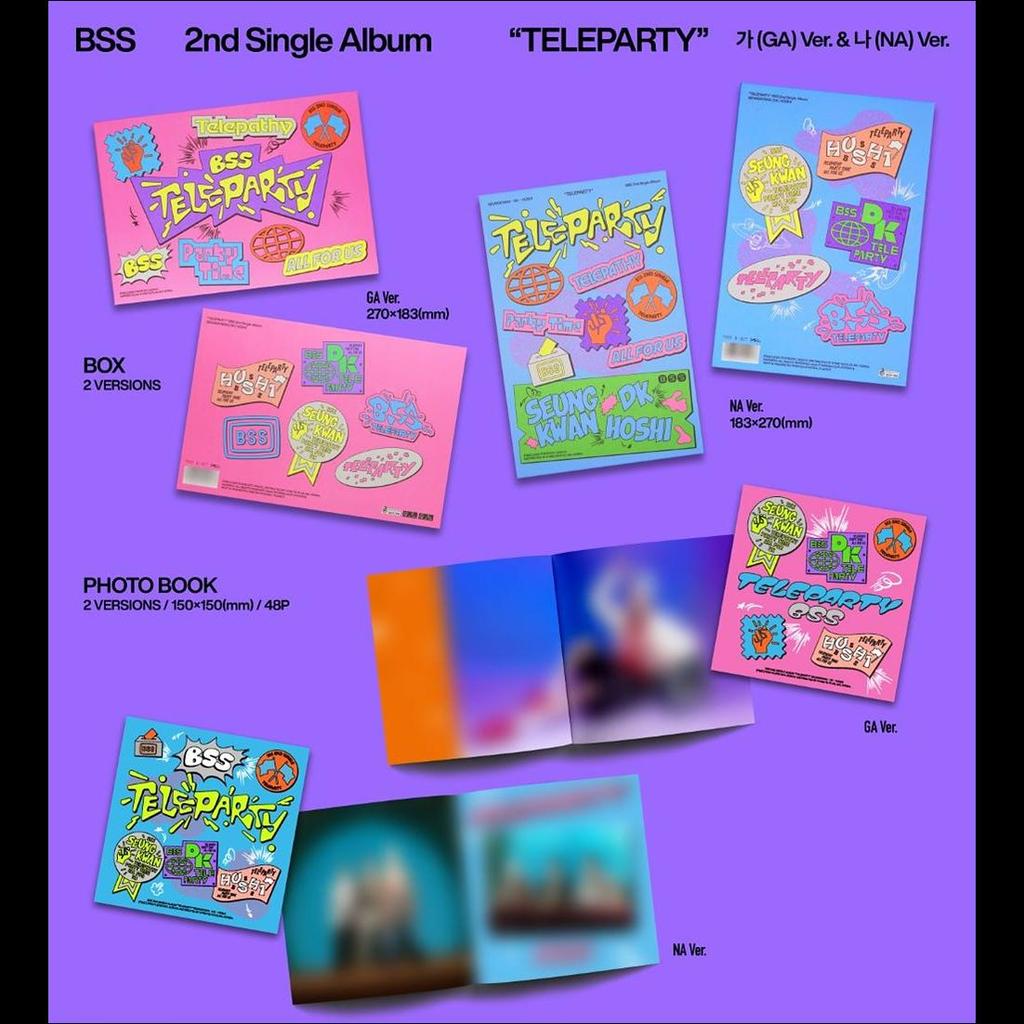 [НЕТ POB] BSS (Семнадцать) - TELEPARTY 2-й сингл-альбом