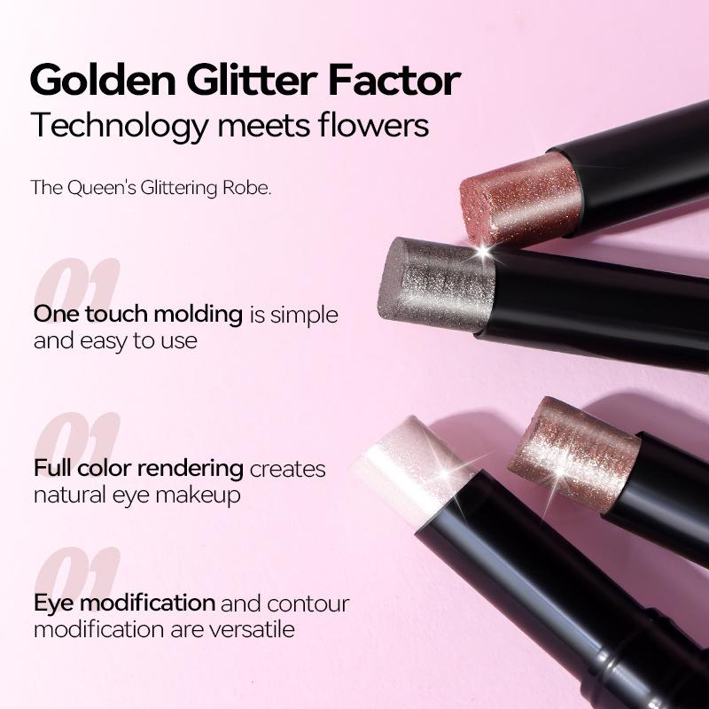 OVP Shimmer Eyeshadow Stick Set Long-Lasting Glitter Eye Makeup