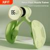 JUFIT Multi Functional Beauty Leg Equipment Pelvic Floor Muscle Trainer, Pink and Green