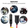 3.6 M Socket Car Cigarette Lighter Extension Cord Female Socket Plug with 15A Fuse 12V 24V Car Cigarette Accessories