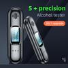 LCD Digital Non-Contact Breath Alcohol Tester Mini Alcohol Meter Accuracy Breathalyzer Diagnostic Tool USB Charging Display