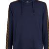 FENDI Sweatshirts Men's Blue Hooded Moderate Regular FY0870A1EGF0QA2