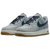 Nike Кроссовки мужские Air Force 1 07 LV8 Светло-серый дымчатый темно-синий Armory-Navy Gum-Light-Brown IB6388-003