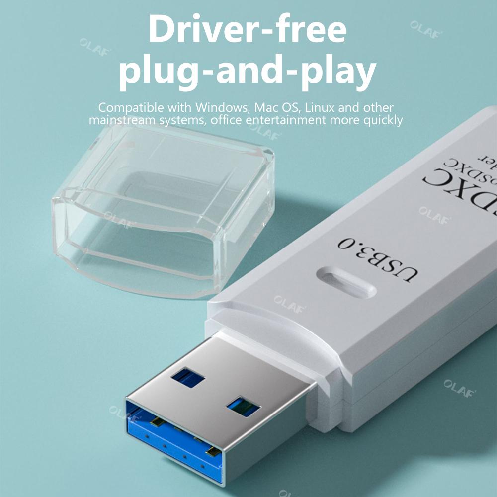 USB 3.0 Кардридер Micro SD TF Карты Памяти Адаптер Чтения Высокоскоростной 2 В 1 Кардридер Для Телефона ПК Ноутбука Аксессуары U disk