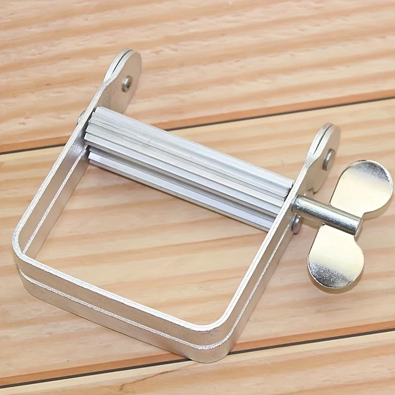 1 шт. Ручной ручной выдавливатель для зубной пасты, крема, краски и геля для волос Эргономичный дизайн Прочный и легко моющийся Инструмент для ванной комнаты, Выдавливатель для зубной пасты