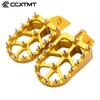 Motorcycle CNC Foot Pegs Dirt Bike Footrest Pedal For Kawasaki KX85 2001-2023 For Suzuki RM65 2003-2005 RM100 KX65 2000-2023