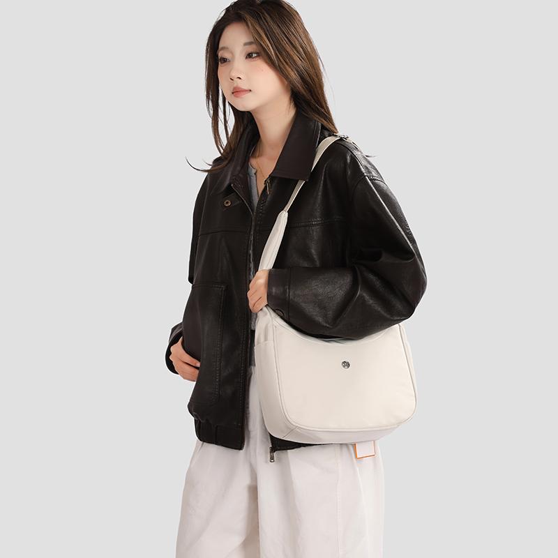 Однотонная легкая наплечная сумка женская сумка кроссбоди студенческая сумка для занятий