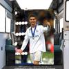 Cristiano Ronaldo Real Madrid Victory Celebration blanket Soft and portable four season home bed  office travel, lunch break, warm blanket P51