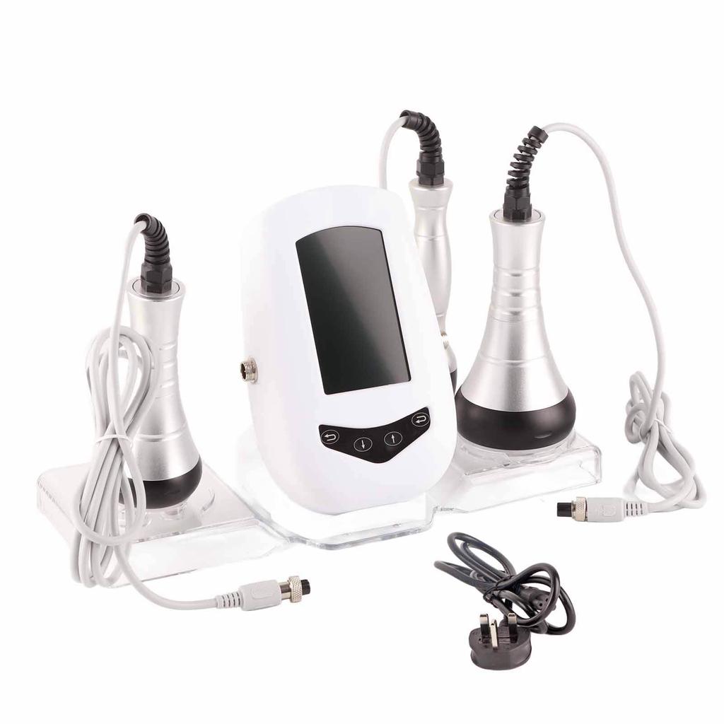 40K Vacuum Ultrasonic Body Slimming Machine Cavitation RF Weight Loss Beauty MachineUK Plug 110~240V