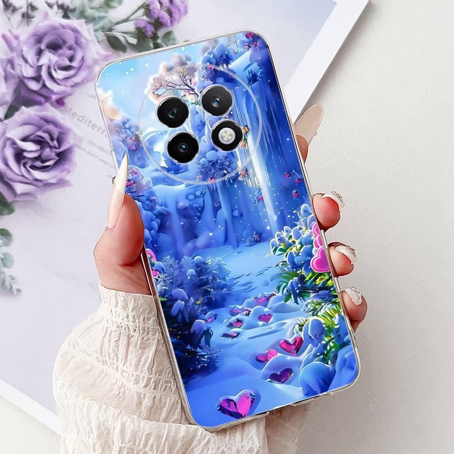 Чехол для Realme 13 Pro 5G RMX3990, цветной, с рисунком цветов, мягкий, тонкий чехол для телефона для Realme 13 Pro Plus Realme13 Pro+