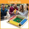 Безопасная и прочная семейная игрушка 4-сторонняя настольная игра Shut the Box
