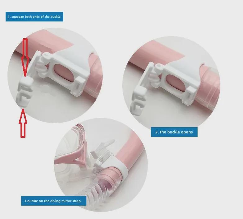 Полный комплект для снорклинга из силикона: Маска для дайвинга, очки для сноркелинга и дыхательная трубка