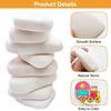 12 Pcs White Painting Rocks 2" To 3" Irregular Shape Rocks Bulk Smooth Flat Stones for Rock Painting Arts And DIY Crafts Supplies