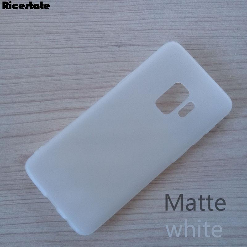 Ultra Thin Matte TPU Case For Samsung Galaxy S7 Edge S8 S9 S10 Plus Note 8 9 Cases J4 J6 J8 A6 A8 Plus 2018 Silicone Soft Case