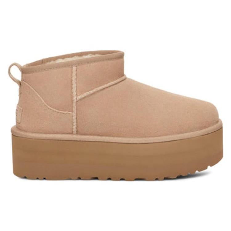 (WMNS) UGG Classic Ultra Mini Platform Boot 'Sand' Women's 1135092-SAN