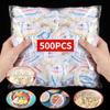 Disposable Cling Film, Food Grade Household Fresh-keeping Bag, with Elastic Mouth, Bath Cap Style Fresh-keeping Cover, Insect and Dust Prevention
