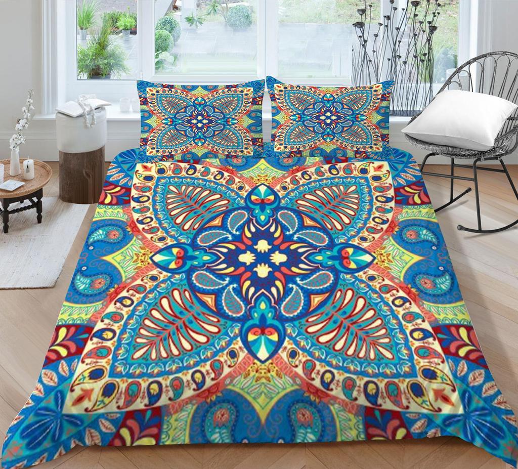 Bohemian Duvet Cover Boy Girl Queen Size Bedding Luxury Home Textiles 3D Printed Quilt Cover Highly Bedding Cover