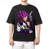 2026 новая футболка унисекс Dragon Ball для мужчин и женщин с принтом в стиле аниме, свободного кроя, повседневная рубашка