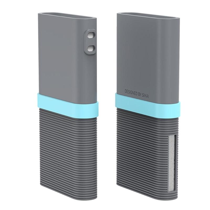 Универсальный Защитный Чехол для Power Bank 100W с Быстрой Зарядкой Гибкий Силиконовый Материал Нескользящий Захват Безопасность