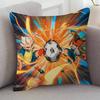 Anime Inazuma Eleven Soft Comfortable Pillow Case Cartoon For Sofa Living Cat Room Home Office Retro Decor Protective Cover