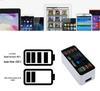 8-портовое USB-зарядное устройство QC3.0 Быстрая зарядка с умным дисплеем и PD20W для телефонов и планшетов