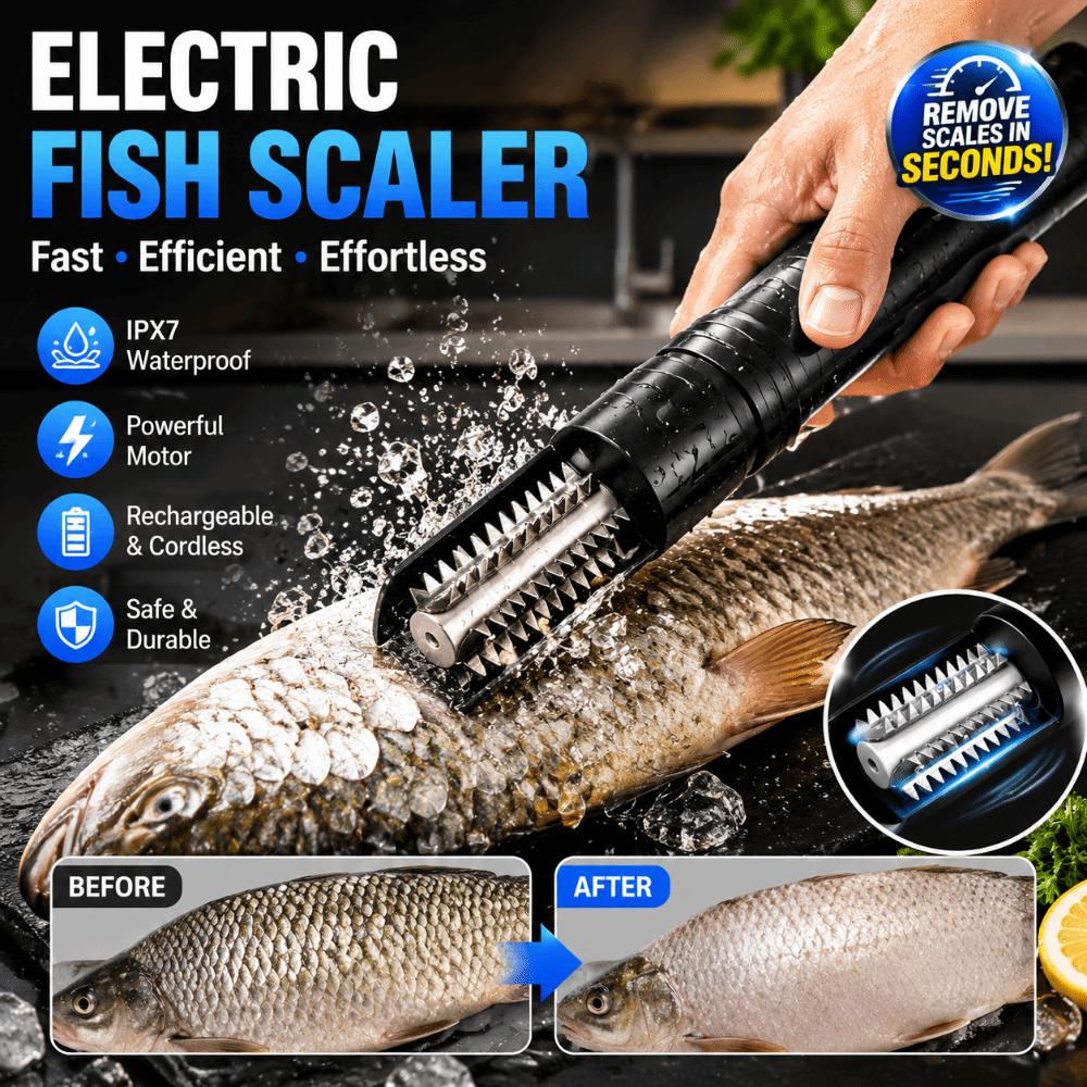 USB Fish Scale Remover Electric Electric Grater Machine Coconut Scraper Home Kitchen Cooking