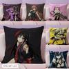 A-Akame Ga K-Kill Подушка с чехлом Летняя прохлада Льняная ткань Двусторонняя печать Наволочка Диван Домашний декор Подарок