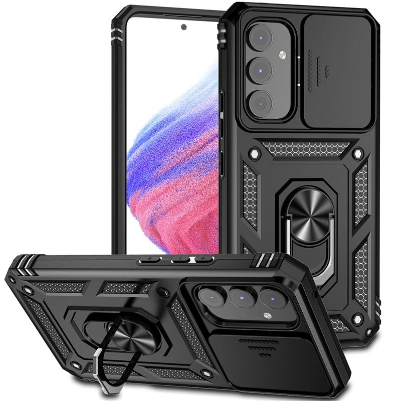 Ударопрочный чехол военного класса Armor для Samsung Galaxy A14 A24 A34 A54 Защитный чехол с магнитным кольцом для Samsung A 54 34 24 14