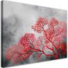 Canvas Print, Trees Plants Red