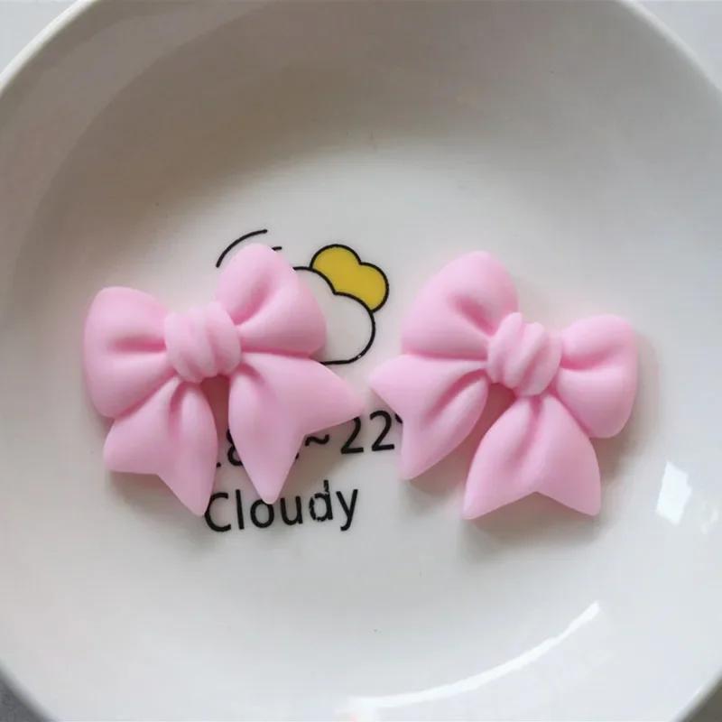 5pcs Bowtie Resin Decorations Mini Bowtie Resin Decorative Crafts for Diy Cream Gel Cell Phone Case Resin Accessories