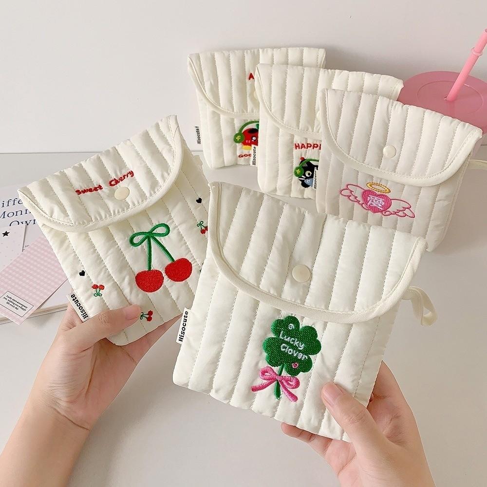 Square Sanitary Napkin Storage Bag Large Capacity Small Storage Bag Student