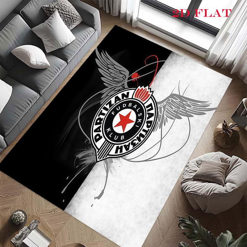 Partizan KK Carpet Rug for Living Room Bedroom Home Sofa Decoration,Kids play Nonslip Floor Mat