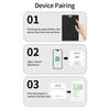 Wireless Charging Tracking Card Smart Waterproof GPS Locator Wallet Finder Works with Apple Find My App Blootooth Mini Tracker