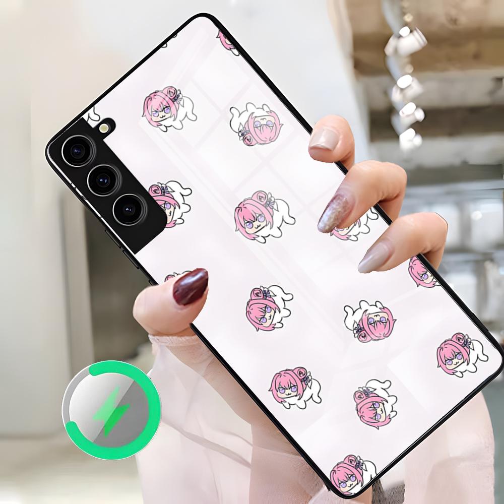 Чехол для телефона Game N-Nikke D-Doro для Samsung S26 Ultra S25 Edge S23 S22 S21 S20 Ultra Plus S24 Fe A25 Магнитная стеклянная крышка