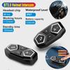 X-11 Motorcycle Helmet Headset Bluetooth 5.0 Handsfree Auto Answer IP67 Waterproof 2 In 1 Type-C For Earphone&Charging