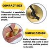 4PCS Mini Copper Finger Cymbals y Dance Hand Cymbals Musical Instrument ,Dancing & Performances Instrument