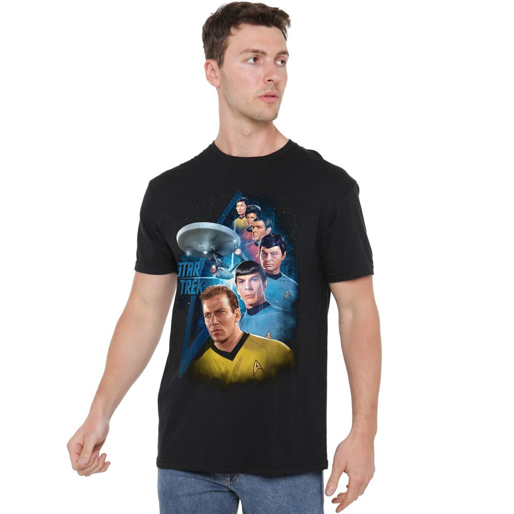 STAR TREK Мужская футболка «Среди звезд»