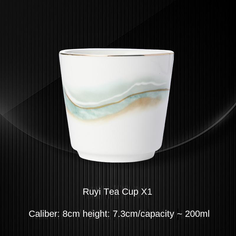 Набор посуды, элитная клубная столовая, набор посуды с китайским пейзажем