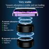 Magnetic Car Mobile Phone Holder Vacuum Suction Phone Holder Strong Grip 360° Rotation Hands-Free Mount Compatible with All Phones