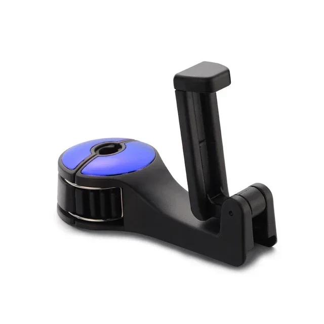 Крючок на подголовник автомобильного сиденья, держатель для мобильного телефона, многофункциональный вращающийся органайзер, держатель для сумки, портативный автомобильный держатель для мобильного телефона