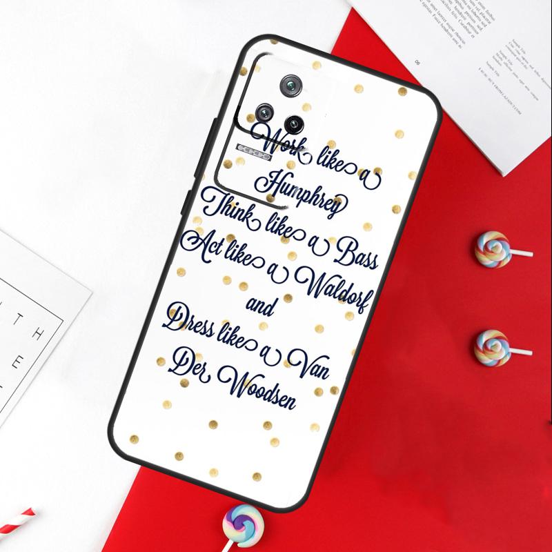 Чехол для Xiaomi 14 Ultra 15 13 11T 12T 13T 14T Pro POCO X7 Pro X3 X5 X6 M6 F5 F6 Pro с изображением Блэр Уолдорф из сериала Сплетница