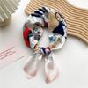 Fashion Decoration Scarf Hairband Tie Hair 70 Small Square Scarf Silk Scarf Women'S Spring And Autumn Versatile Small Scarf Professional Scarf
