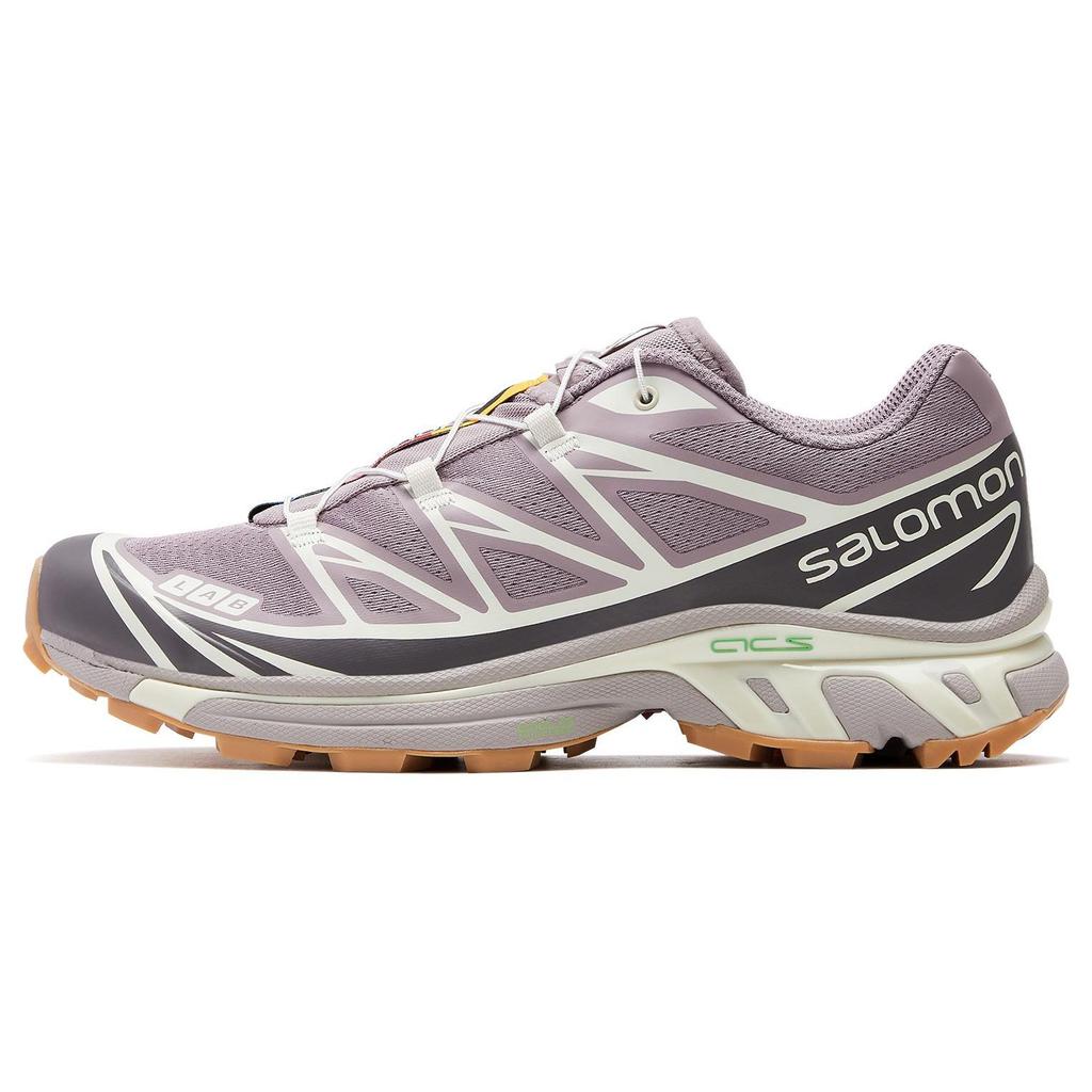 SALOMON XT 6 Mesh Low top Contagrip Casual Trail Running Training City Commuting Running Shoes Unisex Russet L47148200