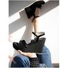 Женские сандалии на платформе и каблуке Shoetopia (5 Великобритания)