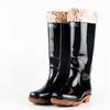 Женские высокие утепленные резиновые сапоги Warrior