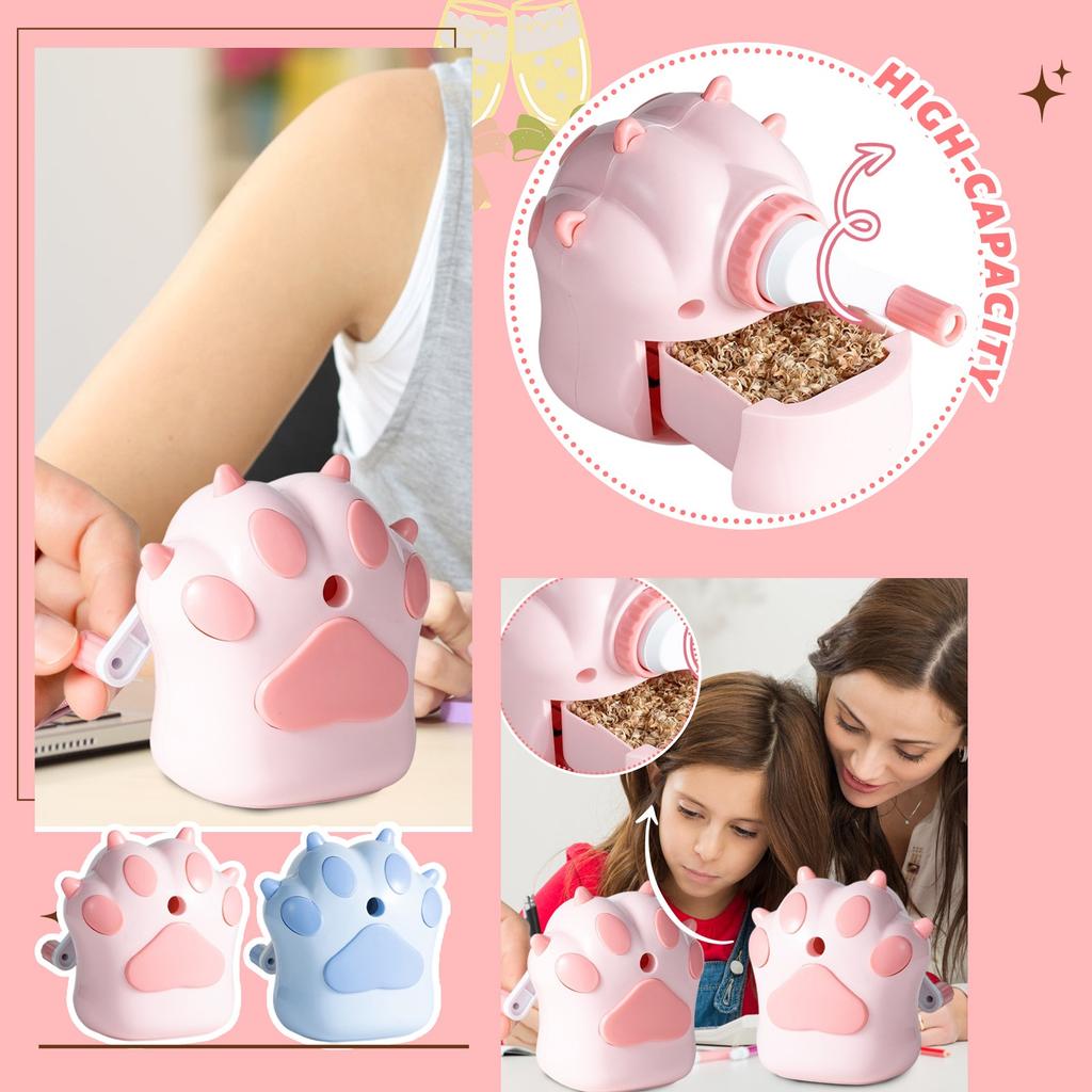 Cartoon Cute Pencil Sharpener Portable Mini Manual Pencil Sharpener Office School Supplies Student Stationery Gifts