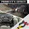 1/2" 5/8" Tow Shackle Anti-Rust Tow Hook Towing Kit D-Ring Shackle  Trailer Towing
