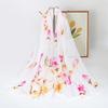 Spring Scarf Women's Chiffon Printed Thin Silk Scarf Shawl Dual-use Gift Women's Scarf Headband