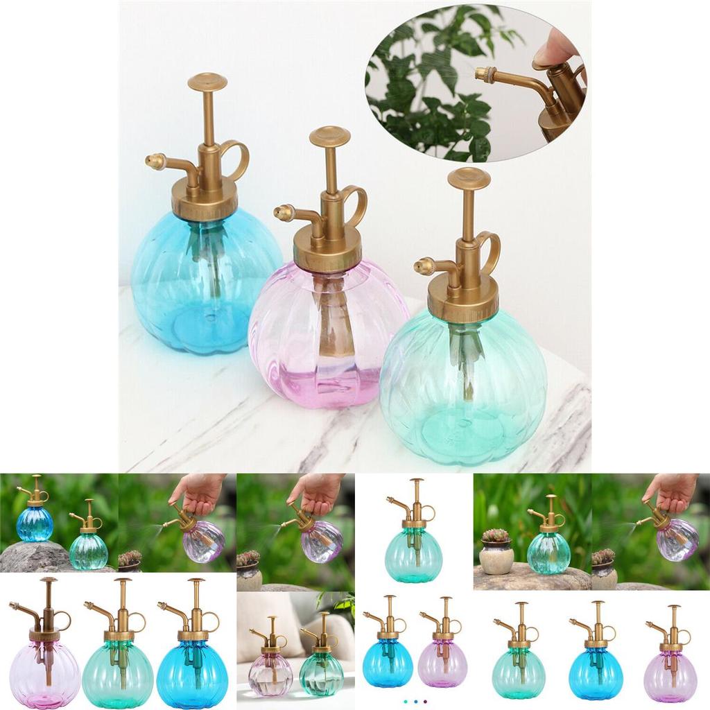 Антикварная лейка в форме тыквы, садовый инструмент с дизайном бутылки для тонкого распыления